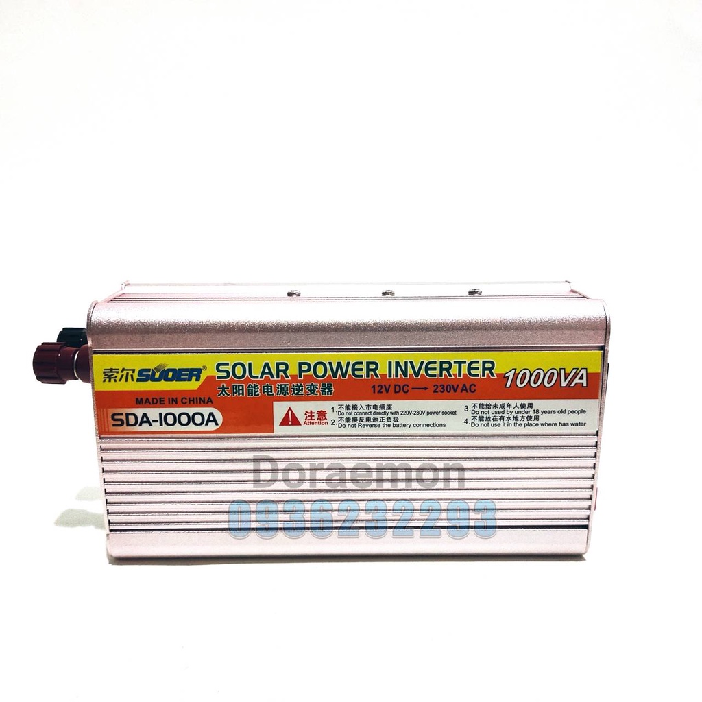 suoer-inverter-12v-1000w-อินเวอร์เตอร์-แปลงไฟ-12v-ออก-220v-แปลงไฟรถยนต์-เป็น-ไฟบ้าน