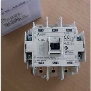 MITSUBISHI แมกเนติก ST80 คอนแทกเตอร์ Magnetic Contactor 220V  50-60Hz มีขนาดให้เลือก ST-80