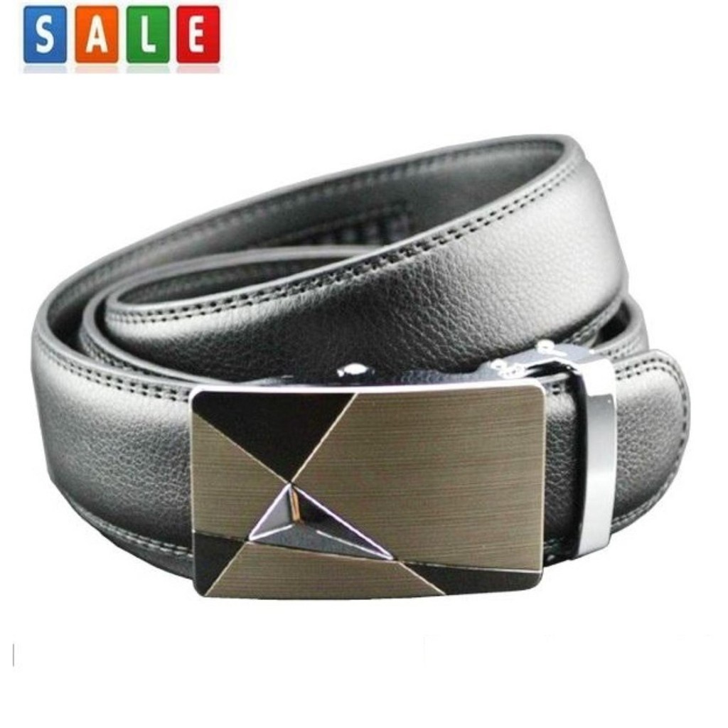 fin-1-เข็มขัดระบบออโต้-เข็มขัดผู้ชาย-เข็มขัดหนัง-man-automatic-buckle-belt-no-0501-black-สีดำ