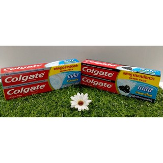 Colgate ยาสีฟันคอลเกตเกลือสมุนไพร 150ก แพ็คคู่ (2 หลอด) มี 2 สูตร