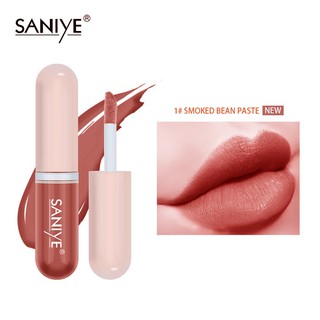 Saniye ลิปสติกเนื้อแมทกันน้ําติดทนนาน 15 สี ลิป ลิปสติก ลิปลอก ลิปจิ๋ว ลิปแมท ลิปทินท์ ลิปติก ลิปจีน ลิปสติกเซต lipstick ลิปสติกกันน้ำ ลิปติดทนนาน ดินสอเขียนขอบปาก ลิปเกาหลี ลิปสติกนักเรียน