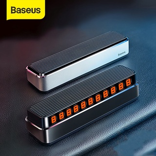 Baseus แผ่นป้ายทะเบียนจอดรถชั่วคราวสําหรับรถยนต์