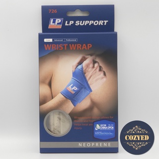 LP SUPPORT 726 ผู้ชาย/ผู้หญิง ที่รัดข้อมือ WRIST WRAP STRAP