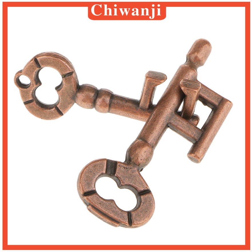 chiwanji-กุญแจล็อคโลหะของเล่นฝึกสมอง