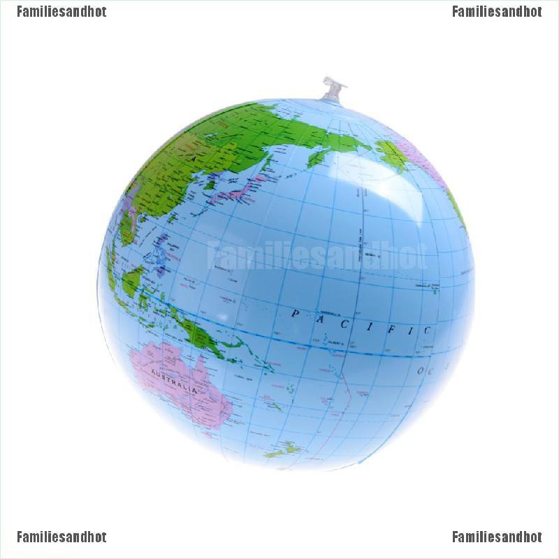 familiesandhot-แผนที่ลูกโลก-ลูกโลกเป่าลม-16-นิ้ว