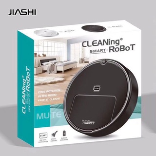 JIASHI หุ่นยนต์ถูพื้นชาร์จแบตเตอรี่ใช้ในครัวเรือนทำความสะอาดฝุ่นเครื่องถูสร้างสรรค์ของขวัญ