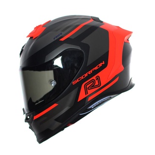 Scorpion R1 AIR orbis Matt Black Red ลายใหม่