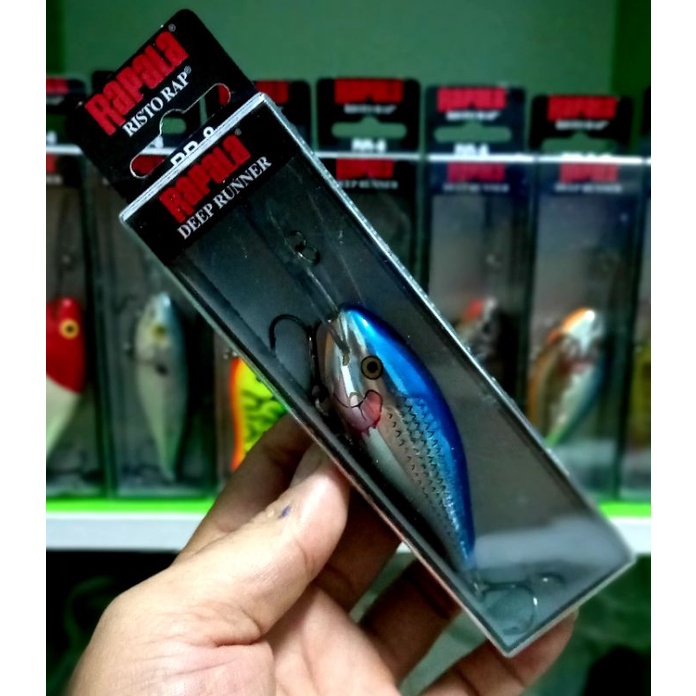 Hard to Find Rapala Risto Rap,RR-8 #HM,Hot Mustard