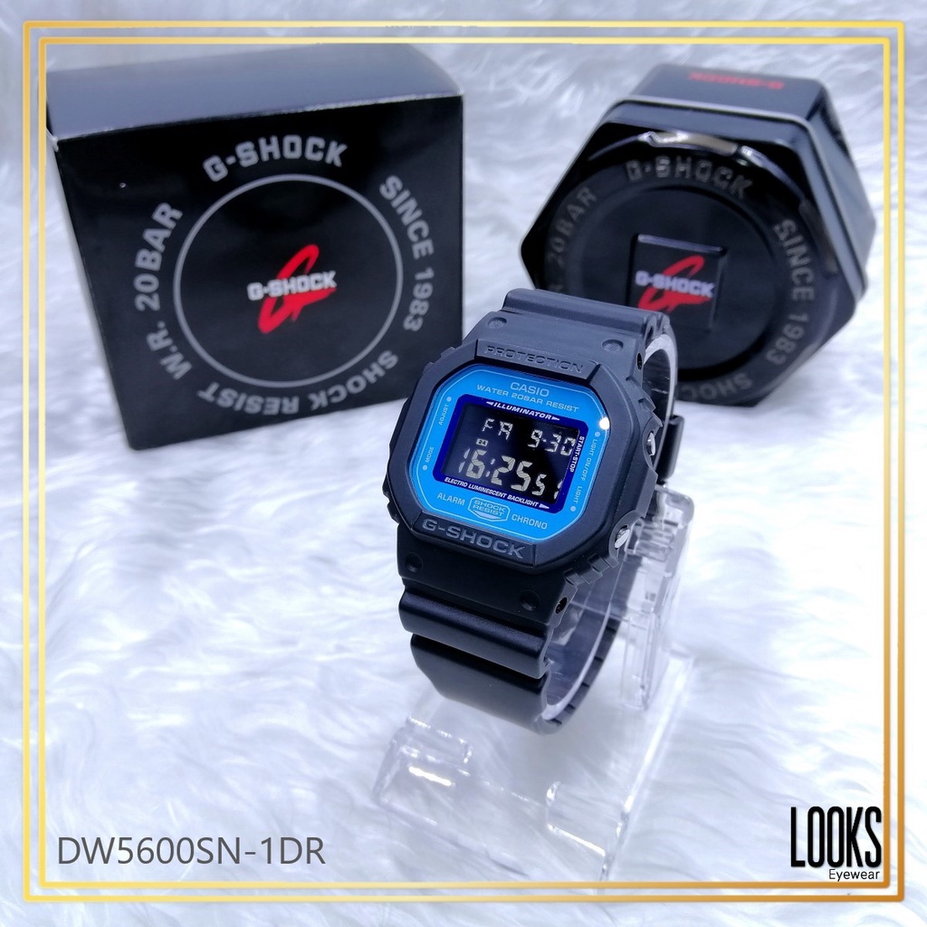 นาฬิกาข้อมือผู้ชาย-g-shock-รุ่น-dw-5600sn-1dr-รับประกันแท้จากศูนย์-cmg