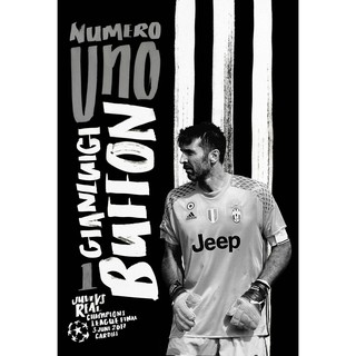 โปสเตอร์ จันลุยจี บุฟฟอน Buffon Juventus ยูเวนตุส Poster ของขวัญ ฟุตบอล Football รูปติดผนัง แต่งบ้าน แต่งคอนโด