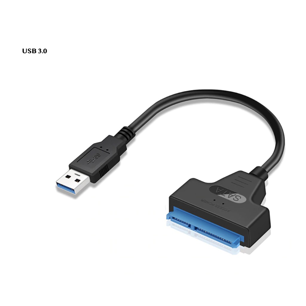 ภาพหน้าปกสินค้าHDD USB 3.0 SATA 3 Drive Cable Sata USB 3.0 Adapter Up to 6 Gbps Support 2.5 Inches External HDD SSD Hard Drive 22 Pin จากร้าน khunsua บน Shopee