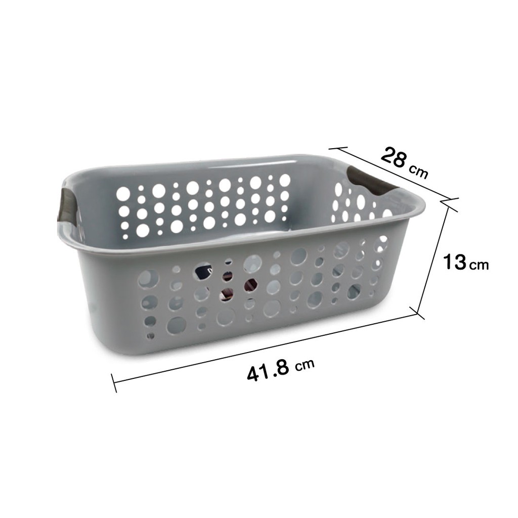 clip-pac-mono-ตะกร้า-ตะกร้าอเนกประสงค์-3-ชิ้น-เล็ก-กลาง-ใหญ่-ทรงเหลี่ยม-มีให้เลือก-2-สี