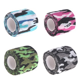 ภาพหน้าปกสินค้าTattoo Self-adhesive Non-woven Elastic Sport Tape Bandage Grip Tube Cover Wrap ที่เกี่ยวข้อง