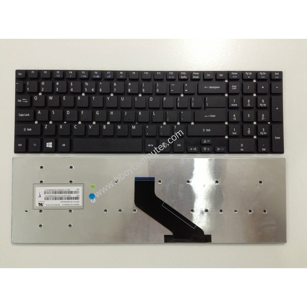 acer-keyboard-คีย์บอร์ด-acer-one-751-721-722-1410-1810t-1830t-1825-th-en