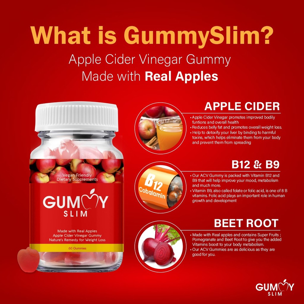 gummy-slim-เยลลี่ลดน้ำหนัก-สกัดจาก-apple-cider-vinegar-60-เม็ด