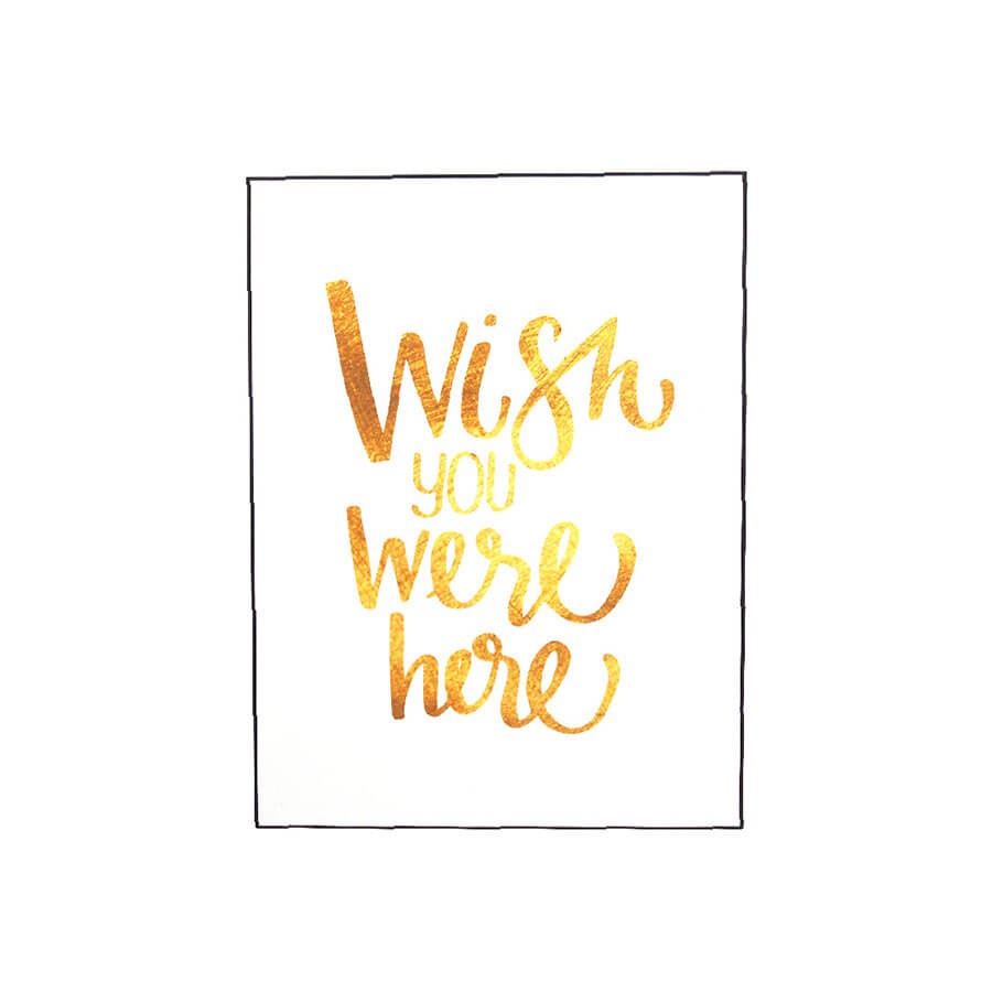 dd4u-ภาพพิมพ์กรอบลอย-wish-you-were-here-30x40x3-ซม-ของแต่งบ้าน-ตกแต่งบ้าน