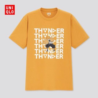 เสื้อยืดแขนสั้นพิมพ์ลายUniqlo Ut Manga เสื้อยืดแขนสั้นพิมพ์ลาย ( Demon Slayer Series ) 437263#เสื้อยืดแฟชั่นแขนสั้น #เสื