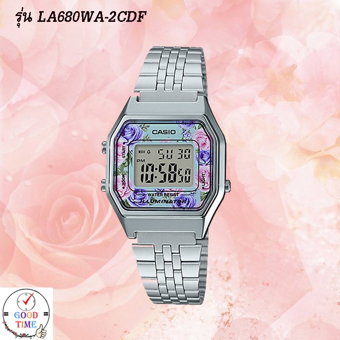 ภาพหน้าปกสินค้าCasio แท้ % นาฬิกาข้อมือหญิง รุ่น LA680WA (สินค้าใหม่ % มีรับประกัน) จากร้าน good_time_shop บน Shopee