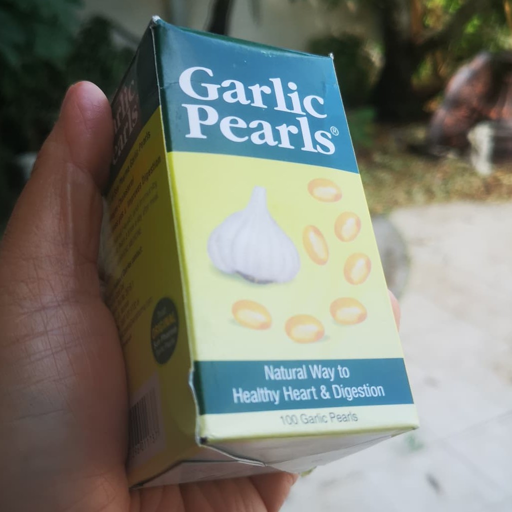 garlic-pearls-น้ำมันกระเทียม-ช่วยลดโคเรสเตอรอล-100-เเคปซูล