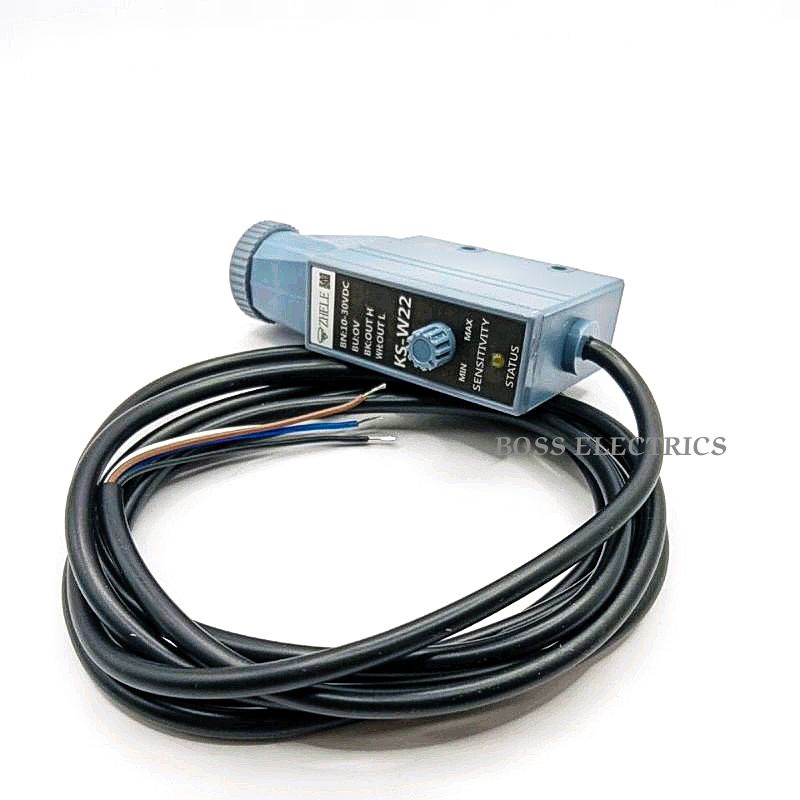 ks-w22-เซ็นเซอร์ตรวจจับสี-แหล่งจ่าย-10-30vdc-200ma-no-nc