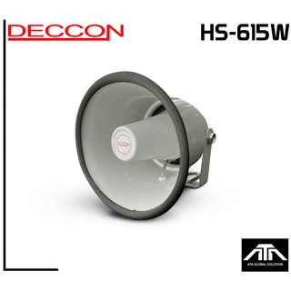 DECCON HS-615W ลำโพงฮอร์น ขนาด 6.5นิ้ว 50วัตต์ ใช้ต่อเข้ากับ เครื่องขยายเสียงขนาดเล็ก นิยมใช้เพื่อล่อนก ล่อแมลง