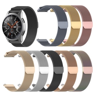 สินค้า พร้อมส่ง  สายสแตนเลส ใช้ได้กับ Smart Watch y7 y7pro p80pro DT88PRO DT89 DT96 GW33PRO K50 XIaomi Sam.sung Gear ขนาด20mm