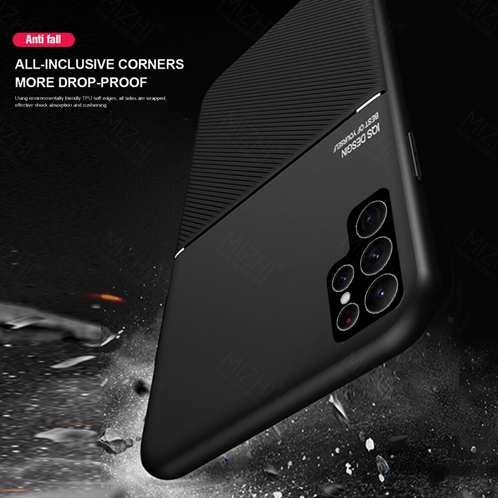 case-for-samsung-s22-ultra-5g-car-magnetic-holder-leather-cover-for-samsung-galaxy-s-22-s22-plus-matte-silicone-protect-coque