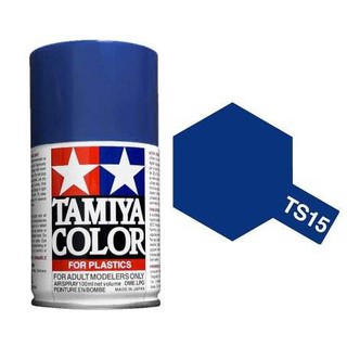 Tamiya Spray Color สีสเปร์ยทามิย่า TS-15 BLUE 100ML