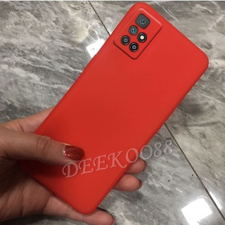 เคสโทรศัพท์ Xiaomi Redmi 10 Note10 Note 10Pro 10S 5G 4G 9T Mi POCO M3 Pro New Casing Skin Feel TPU Soft Case Simple Color TPU Silicone Cover Phone Case Redme Redmi10 Note10 Pro Note10S Note10Pro Redmi9T เคส