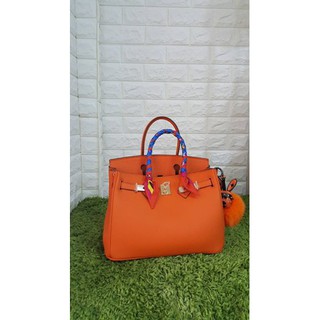 Angela Brand Birkin สีส้ม