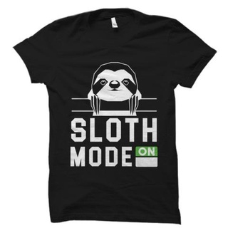 เสื้อยืดผู้ชาย Sloth Mode On Top (1) S-5XL