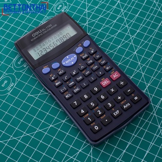 Deli 1705 Scientific Calculator เครื่องคิดเลขวิทยาศาสตร์ รับประกัน 3 ปี เครื่องคิดเลข เครื่องคิดเลขนักเรียน Office คำนวณ
