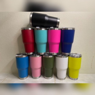 ^สินค้าพร้อมส่ง^ แก้วน้ำเยติ สแตรนเลส ขนาด 30 oZ. มีให้เลือก 5สี แก้วเก็บอุณภูมิร้อน/เย็นได้ดี