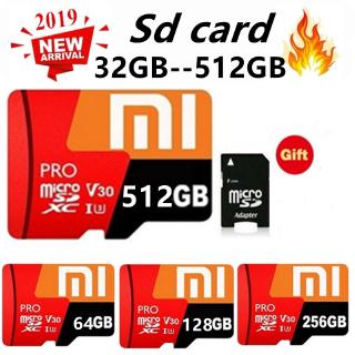 สินค้า xiaomi sd card 3 . 0 micro memory 10 sdxc การ์ดหน่วยความจําความเร็วสูง 32 gb - 512 gb