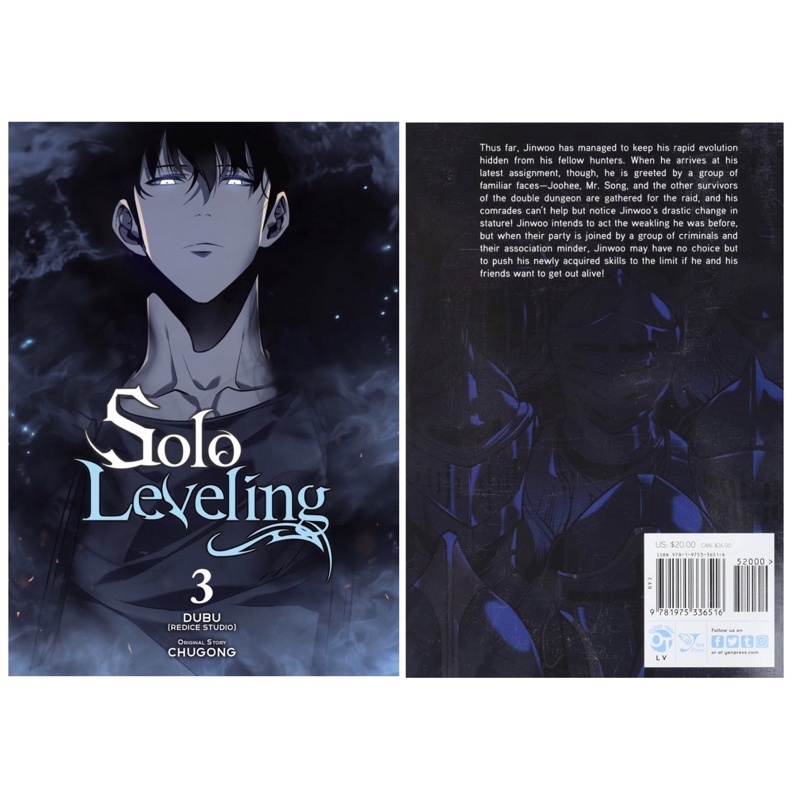 [English] Solo Leveling (Individual) BOOK 1-3 (English Comic) | Shopee ...