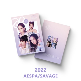 อัลบั้มรูปภาพ Kpop aespa Savage The 1st Mini (พร้อมส่ง)