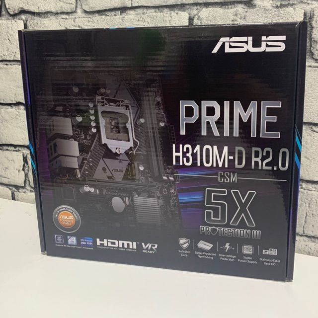 ASUS MAINBOARD PRIME H310M-D R2.0/CSM GEN8/9 LGA1151 | Shopee Thailand