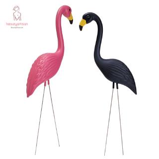 นก flamingo พลาสติก ตกแต่งสวน