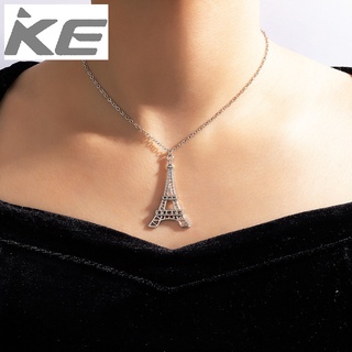 Jewelry Eiffel Tower Single Necklace Geometric Irregular Necklace for girls for women low pri