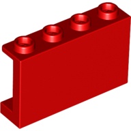 lego-part-ชิ้นส่วนเลโก้-no-14718-panel-1-x-4-x-2-with-side-supports-hollow-studs