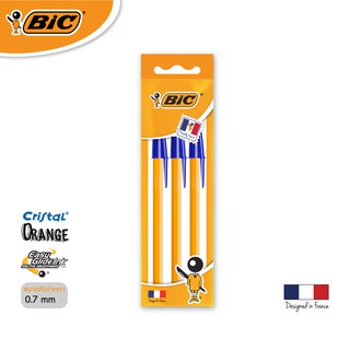 [Official Store] BIC บิ๊ก ปากกา Orange ด้ามส้ม ปากกาลูกลื่น หัวปากกา 0.7 mm.
