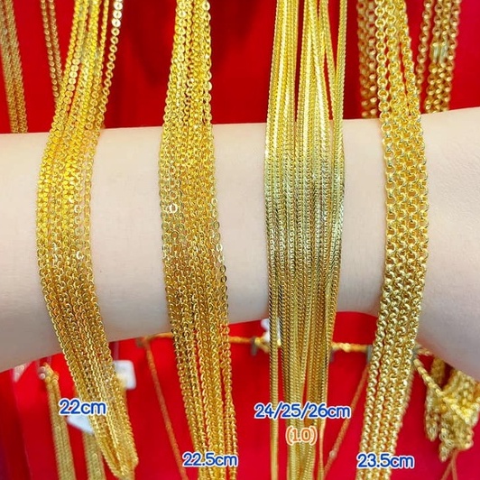 ภาพหน้าปกสินค้าสร้อยคอ 1 สลึง สร้อย 1 สลึงทองแท้ 96.5% คละลาย ขายได้จำนำได้ มีใบรับประกัน สร้อยทองแท้จากเยาวราช จากร้าน sansukgolds บน Shopee