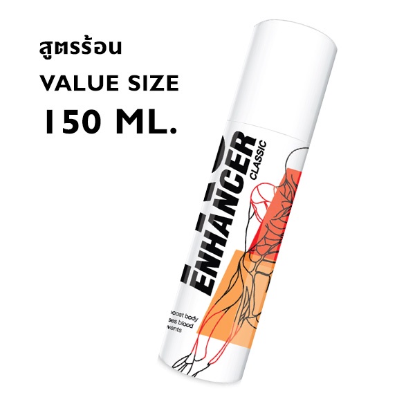 สเปรย์ Pro Enhancer Plus สูตรร้อน เย็น สำหรับ วิ่ง ปั่นจักรยาน กีฬา แถม ...