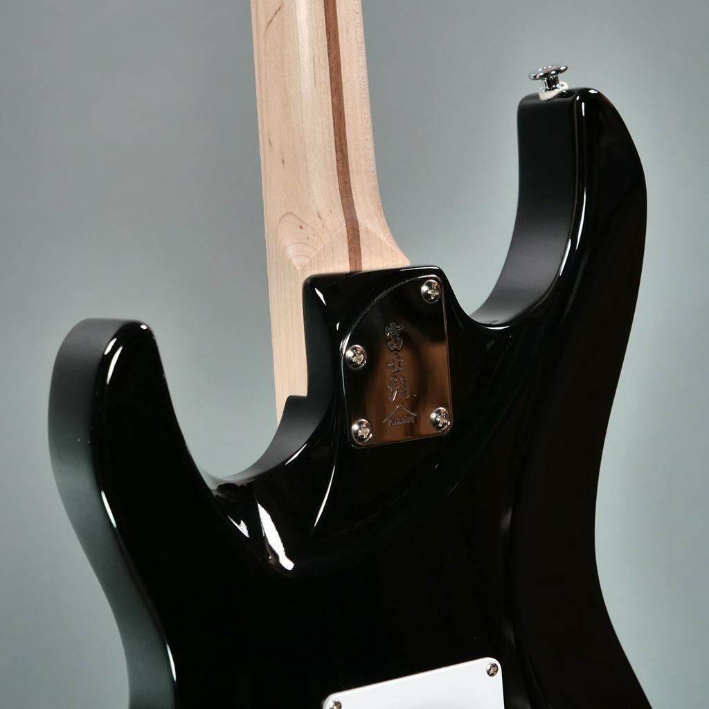 กีต้าร์ไฟฟ้า-fujigen-eos-al-m-bk-alder-body-maple-neck-electric-guitar