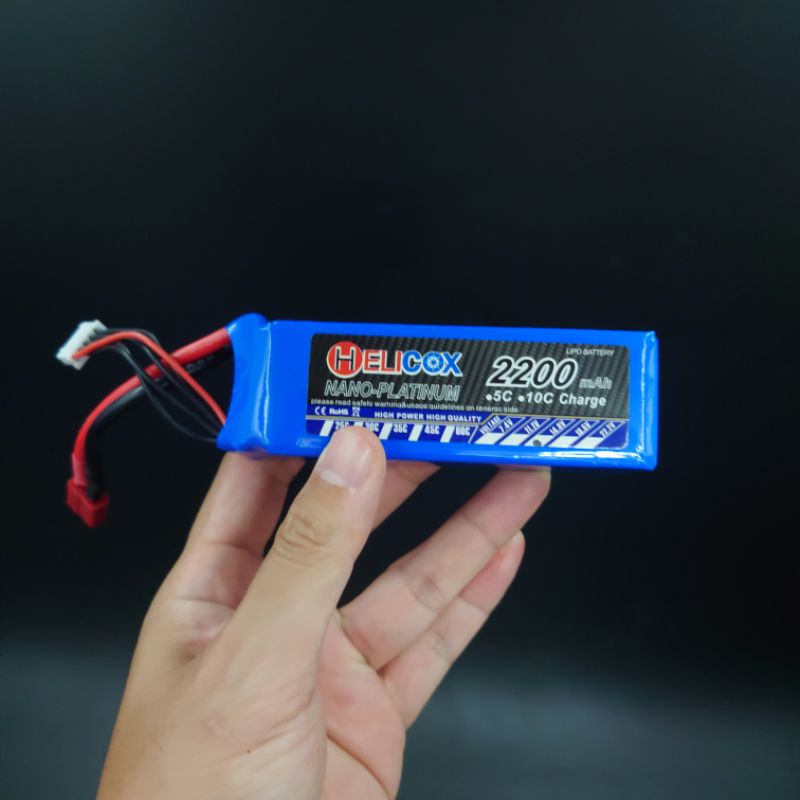 แบตเตอรี่-lipo-helicox-14-8v-30c-สำหรับใส่-เรือ-ft011-ความจุสะใจ-2-200-amh-หรือ-ใส่ได้ทั้ง-รถ-เรือ-เครื่องบิน-ตามต้องการ