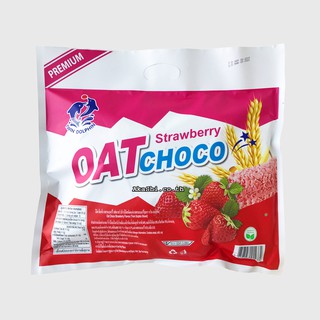 Oat Choco Strawberry - ข้าวโอ๊ตอัดแท่ง รสสตรอว์เบอร์รี่ 400 กรัม.