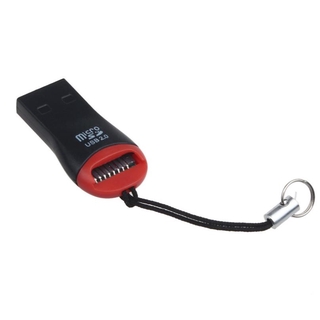 เครื่องอ่านการ์ด USB 2.0 Mini Micro SD Memory Card reader USB SD Card reader