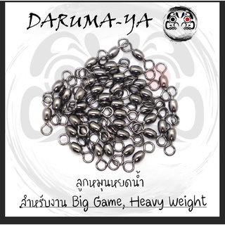 ลูกหมุนหยดน้ำ DMY เบอร์ 8 ถึง 6/0  ลูกหมุน ตกปลา สำหรับงาน Big Game, Heavy Weight. สำหรับ ปลา ขนาดเล็ก ถึง ขนาดใหญ่