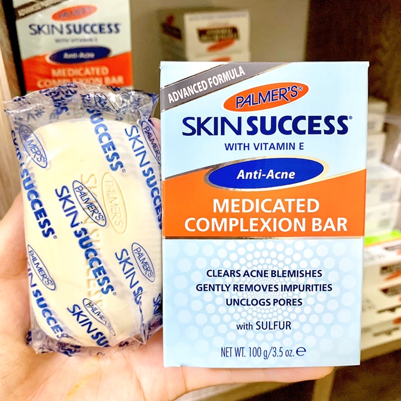 PALMERS SKIN SUCCESS MEDICATED COMPLESION BAR สบู่เคลียร์สิว | Shopee ...