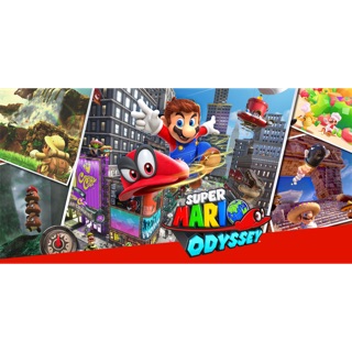 แผ่นเกมส์ Nintendo Switch : Mario Odyssey